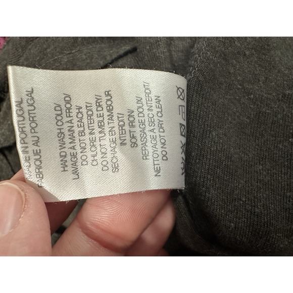 IRO Jeans Kassis Cold Shoulder Cut Out Long Sleeve Wool Blend T-Shirt Sweater S - Picture 10 of 10